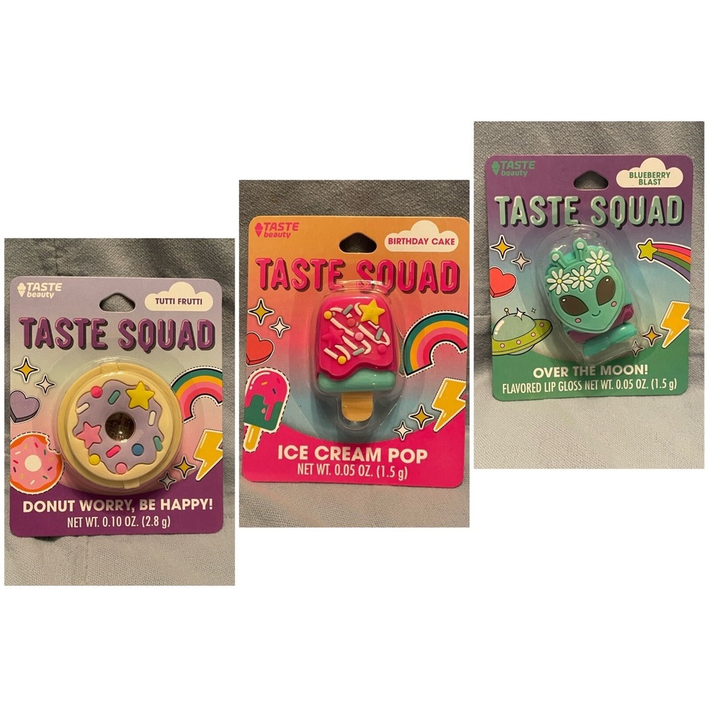 NEW‎ Set of 3 Taste Squad - Tutti Frutti, Birthday Cake, & Blueberry Blast